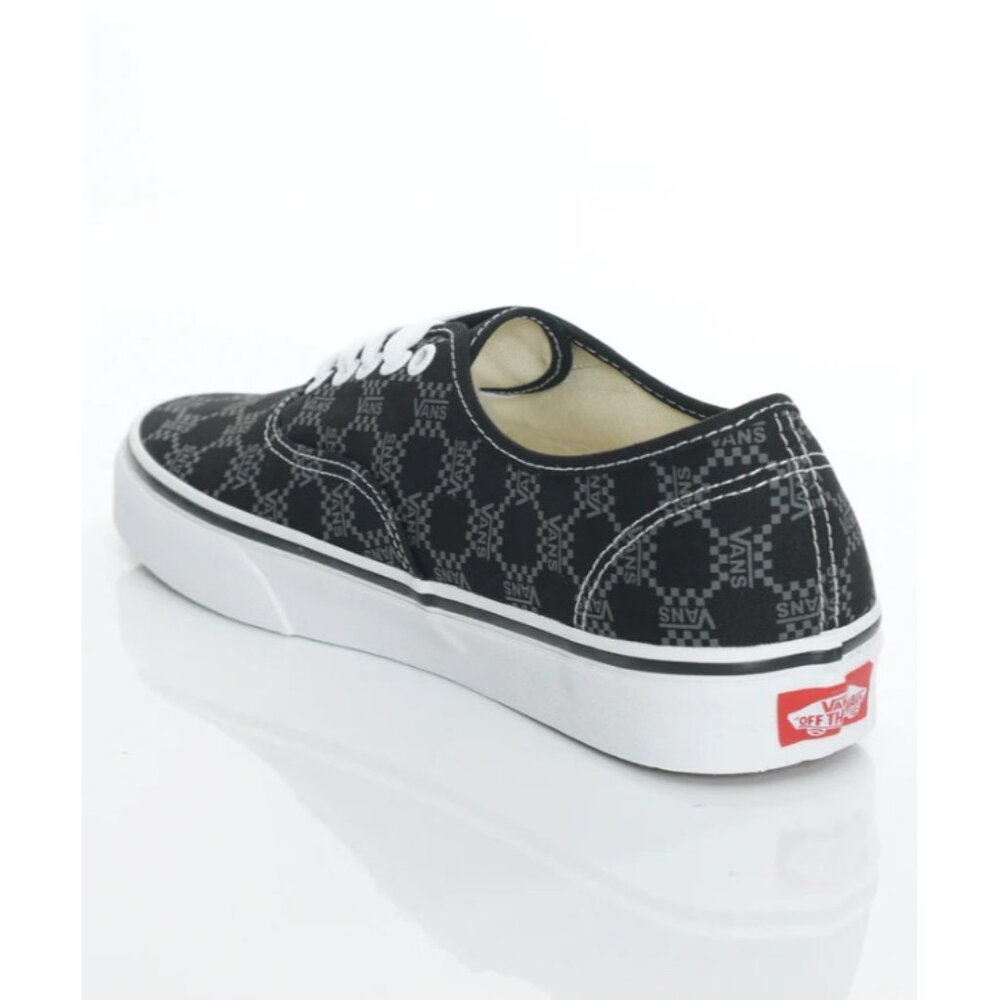 New! Size: 8 Men/9.5 Women | Vans Authentic Monogram - Black - Picture 15 of 16